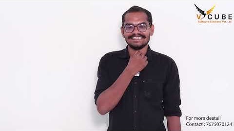 Java Full Stack student review | V CUBE Software Solutions Pvt. Ltd. Kphb