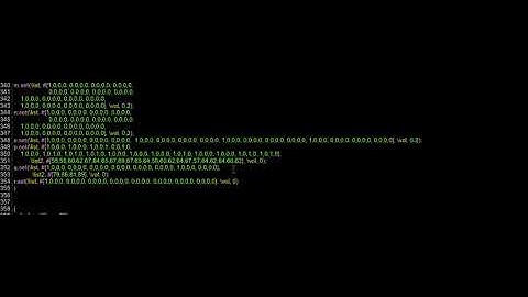 SuperCollider matrixMusic
