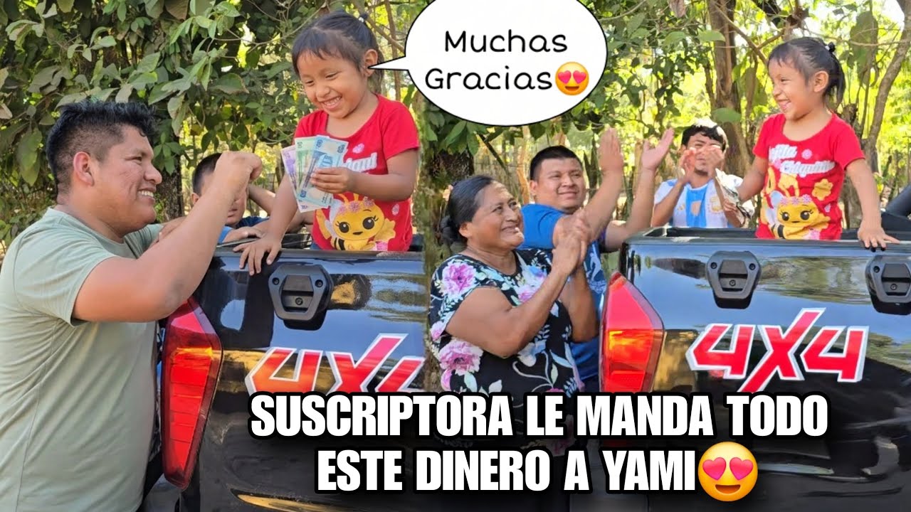 YAMI Nunca Imagino Que Esta Suscriptora Le Mandara Todo este Dinero😱Miren Como Fue Su Reaccion🥳