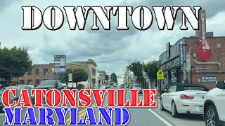 Catonsville - Maryland - 4K Downtown Drive
