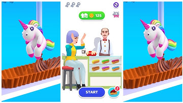 Perfect cream: icing cake game - all level gameplay Android,ios (Level-16-20)