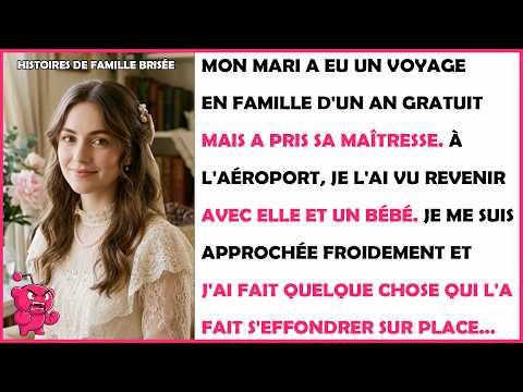 Mon mari a emmené sa maîtresse en voyage d'un an. À leur retour avec un bébé, j'ai...