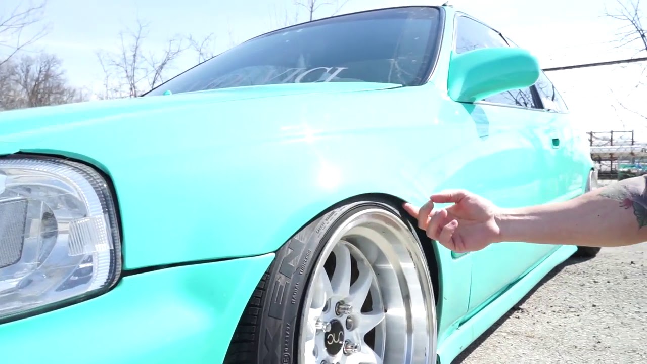 Fitment Inc Spotlight 1997 Honda Civic 15x8 0 Jnc 003 Youtube