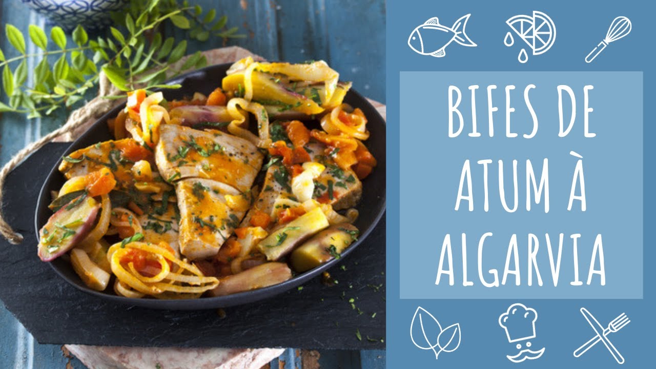 Bifes de atum de cebolada (receita tradicional) - TeleCulinária