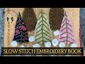 How To Do Slow Stitch Embroidery Using Fabric Scraps #embroidery #slowstitching #stitching