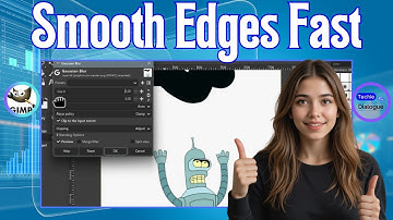 Randen gladstrijken in GIMP | Schonere ontwerpen (2025)