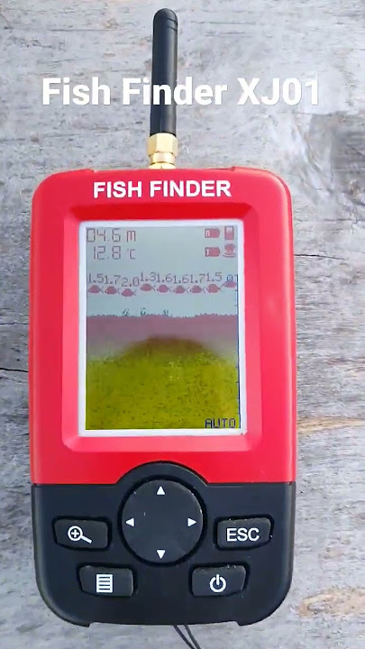 Wireless Fish Finder 45M Depth Range with 100M wireless range and