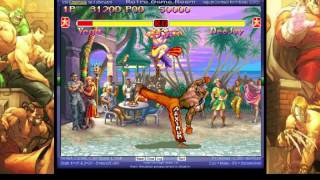 Super Street Fighter II: The New Challengers (World 931005) - Super Street Fighter II: The New Challengers (World 931005) (Arcade / MAME) - Vizzed.com GamePlay - User video