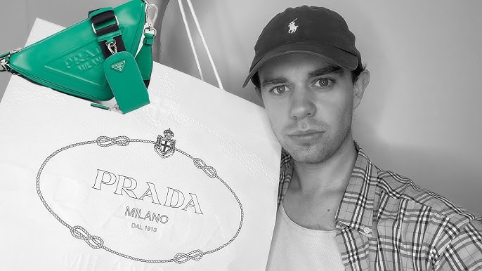 PRADA TRIANGLE SYMBOLE BAG REVIEW - Glam & Glitter