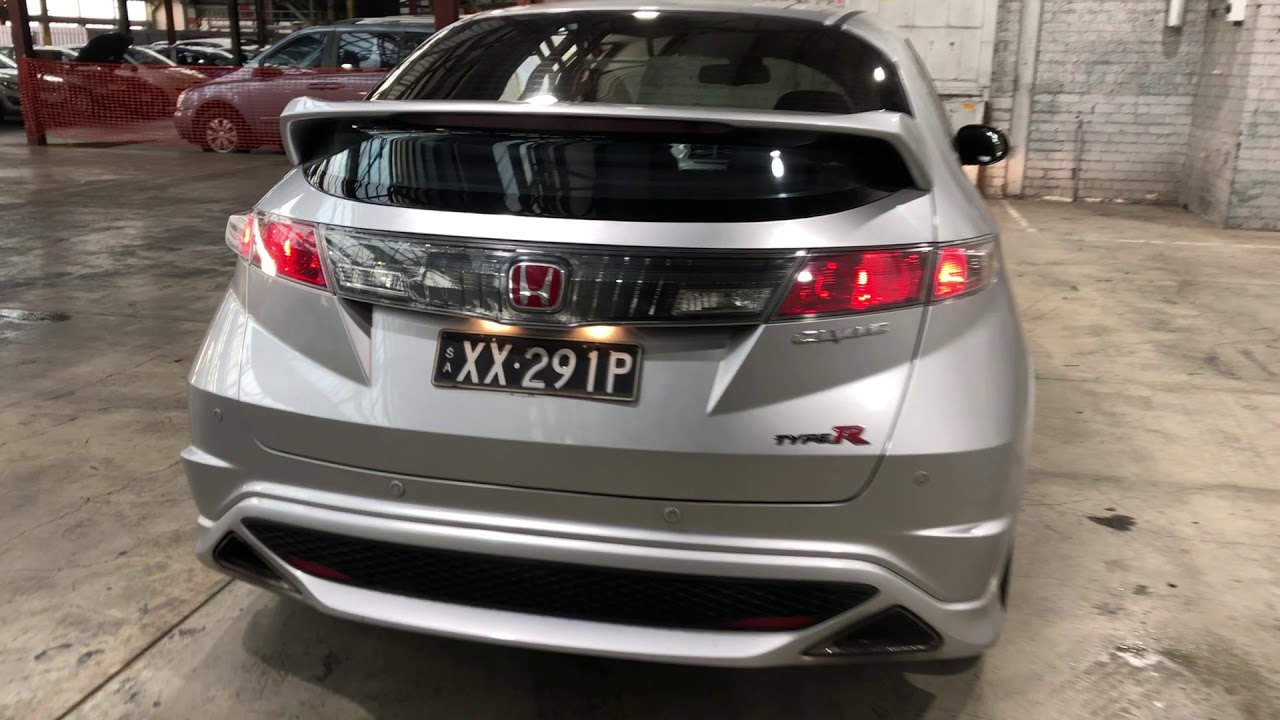 2011 Honda Civic 8th Gen My09 Type R Silver 6 Speed Manual Hatchback 51676 Youtube