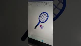 badminton ka symbol banana sikhe #shortvideo #varal #utube
