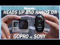 GoPro HERO4 Black vs Sony FDR-X1000V 4K Action Cam - HANDS ON