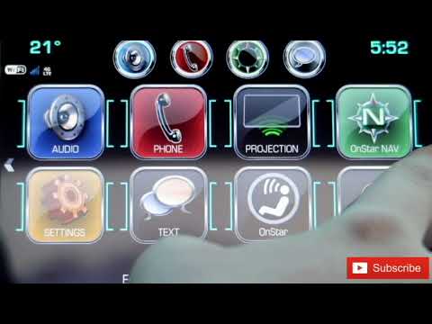 how to customize your home screen on a 2017 Chevy silverado - YouTube