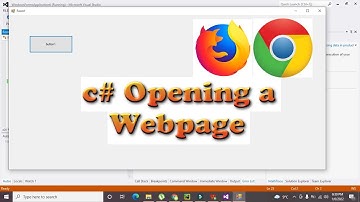 how to open a webpage using c# | open a website in c# | c# program to open a webpage
