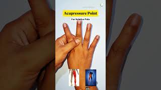 Acupressure point For Sciatica pain! #healthtips #shorts #viral