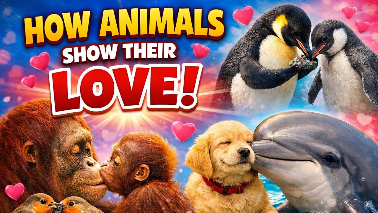 How Animals Show Love | Emotional, Beautiful & Heartwarming Animal Stories