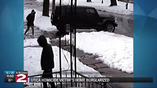 Utica homicide victim's home burglarized