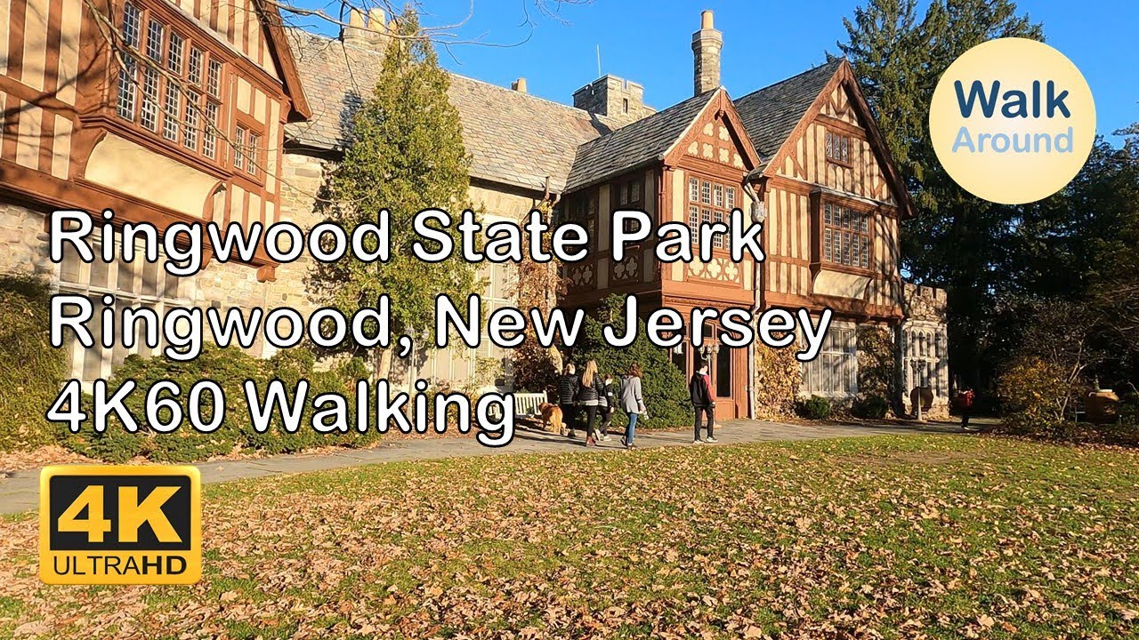 【4K60】 Walking Ringwood State Park (Ringwood, New Jersey) YouTube