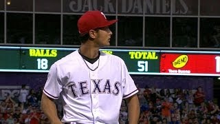 HOU@TEX: Darvish dominates over eight shutout frames