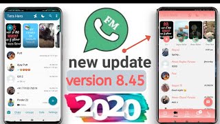 Fm whatsapp new update ( version 8.45 One UI BETA) | Fm whatsapp latest version 2020 screenshot 5