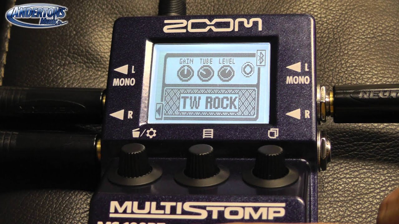 Zoom MS100BT Guitar Pedal Demo with Best Intro Ever!!