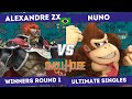 SMALL HOUSE SMASH 19 - Nuno (Donkey Kong) vs. AlexandreZx (Ganondorf) - SSBU BRASIL - Smash Ultimate