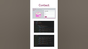 Adding a Contact Section to Your Portfolio Website with React & Tailwind! 📩✨ #coding #tailwind#react