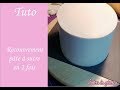 Recouvrir en 2 fois un gteau en pte  sucre avec angles droits parfaits  tuto cake design