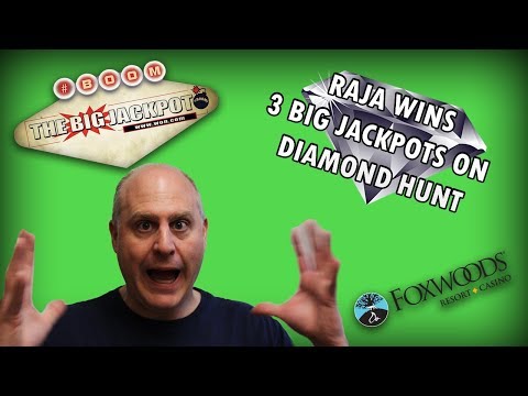 💎 The RAJA Wins 3 Big Jackpots on Diamond Hunt 💎 | The Big Jackpot