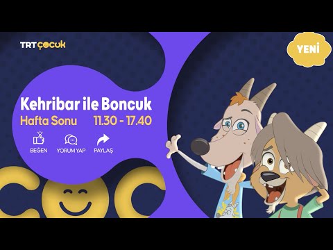 Kehribar ile Boncuk | Her Hafta Sonu TRT Çocuk'ta!