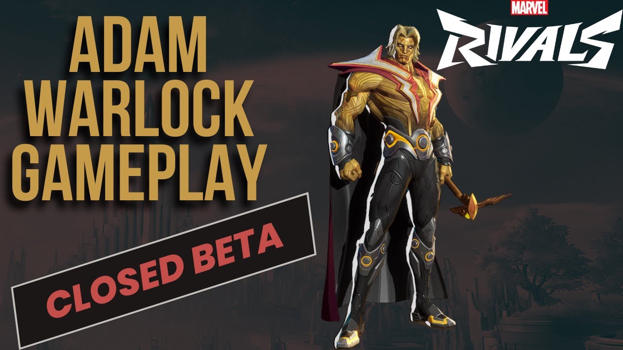 I'm an ADAM WARLOCK MAIN!! - MARVEL RIVALS GAMEPLAY - YouTube