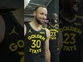 "SURPRISE!" Draymond Green and Stephen Curry React to Game 7 Win | #shorts