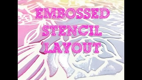 ScrappyScrappy - DIY Embossing Paste Colors!