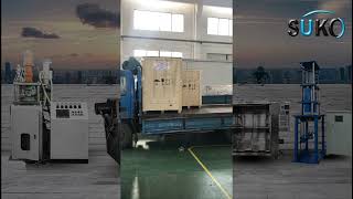 SUKO Polymer Machine Tech PTFE Paste Extrusion Line for Teflon Hose packaging and consignment