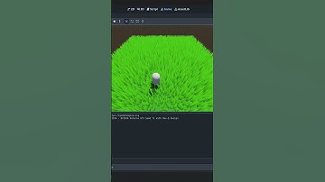 I made a grass shader for my godot game