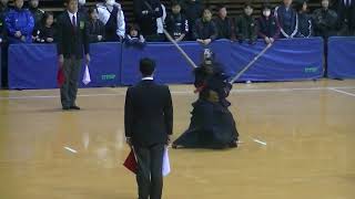 20190120第27回愛媛県少年剣道選手権大会　準決勝戦①（6年生男子）