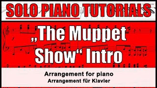 The Muppet Show Theme - score for SOLO PIANO