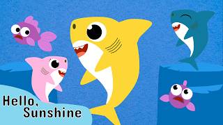 Baby Shark Dance Remix | Nursery Rhymes | Dance Along | Baby Shark doo doo doo doo | Hello, Sunshine