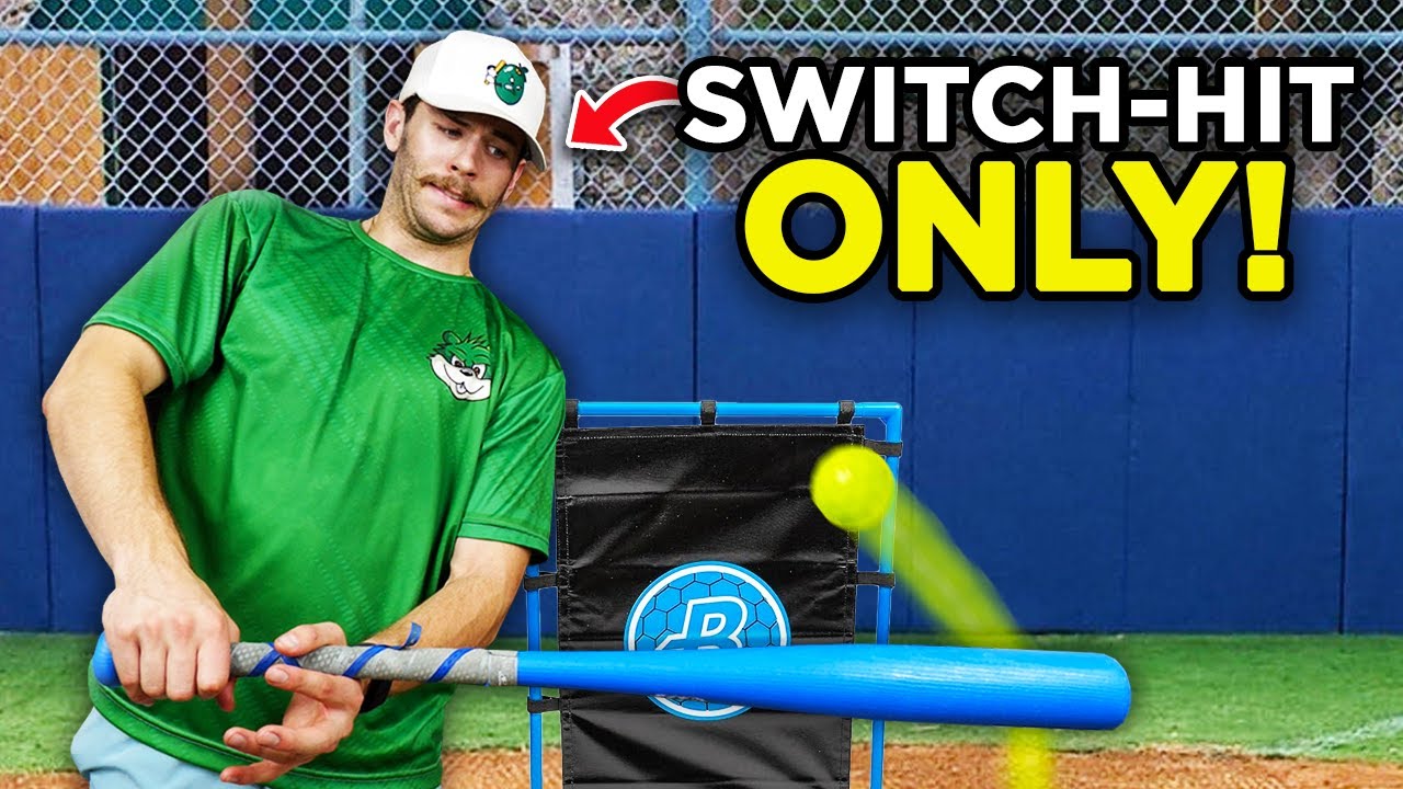 Baseball, but the Batter Has to Switch-Hit