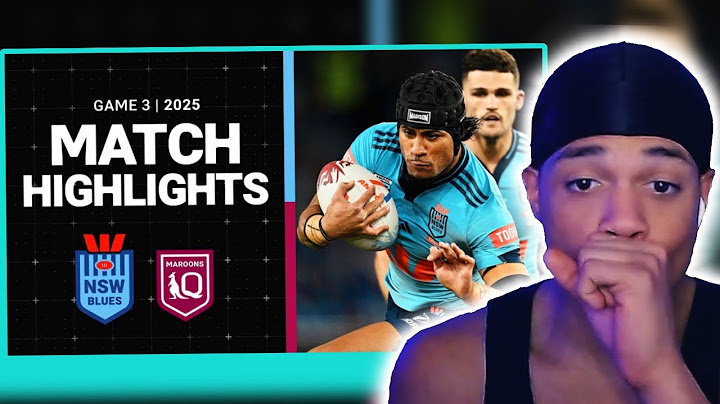 AMERICAN'S FIRST TIME WATCHING THE STATE OF ORIGIN 2025 Blues vs Marooons Game 3 Match Highlights!!