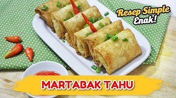 RESEP MARTABAK TAHU ALA DAPUR ADIS