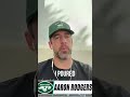 Aaron Rodgers Discusses Outlook On Injury And Return To Football #shorts