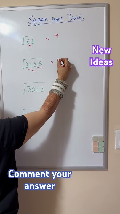 how-to-learn-square-roots-easily-maths-easymathtricks-shorts-viral