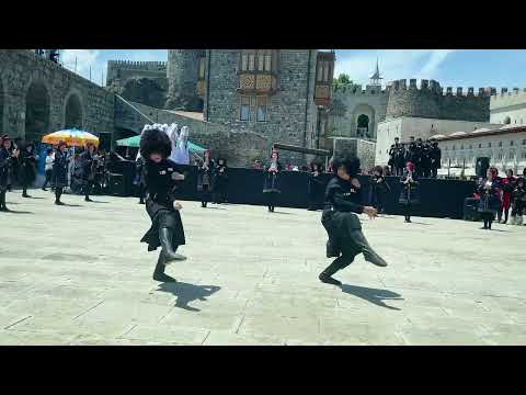 ანსამბლი კეღოშვილები ცეკვა ,მთიულური''  Keghoshvilebi -ახალციხე-რაბათი/rabati  mtiuluri(05-06-2022)