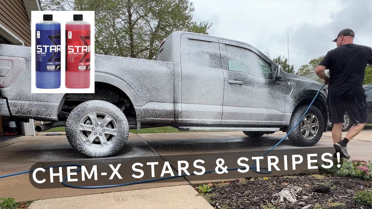 My first test of CHEM-X STARS AND STRIPES. WOW!