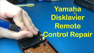 Battery Leak Repair & Look Inside - Yamaha Disklavier