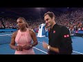 Serena Williams and Roger Federer on-court interview (RR) | Mastercard Hopman Cup 2019