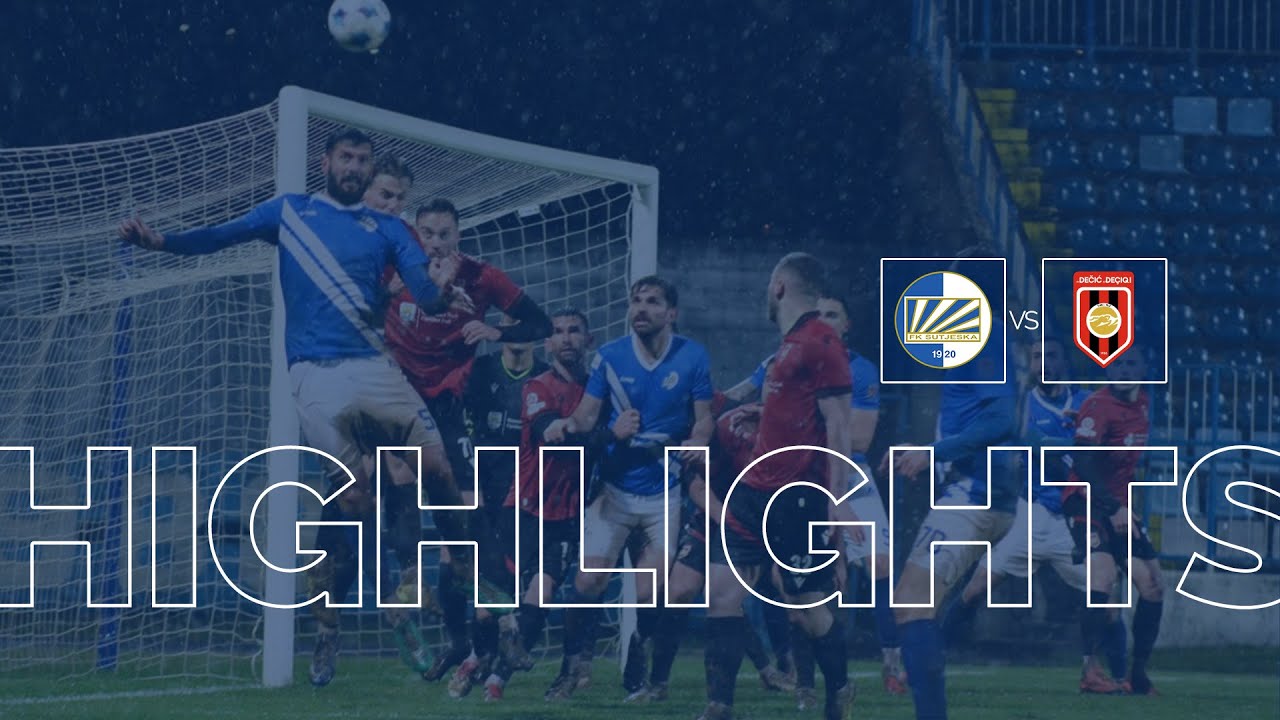 FK Sutjeska - FK Dečić 3:1 (0:1) (1.CFL 2025/2026 16/36)
