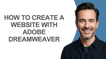 How to Create a Website with Adobe Dreamweaver - KevinHowTo
