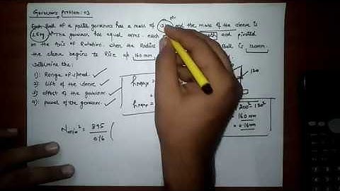 Problem:3 PORTER GOVERNOR (lift of sleeve, effort and power of governor)